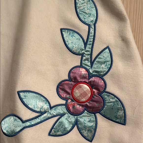 Sugar Thrillz White Pink Embellished Skater Mini Skirt - Picture 2 of 8